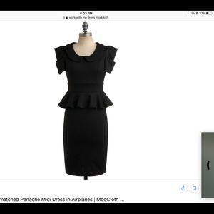 Work With Me Dress Modcloth Black